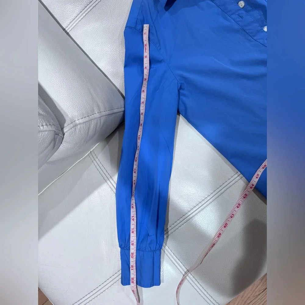 NWOT Rag & Bone Maxine Button-up Blue Shirt in XS - Picture 9 of 9